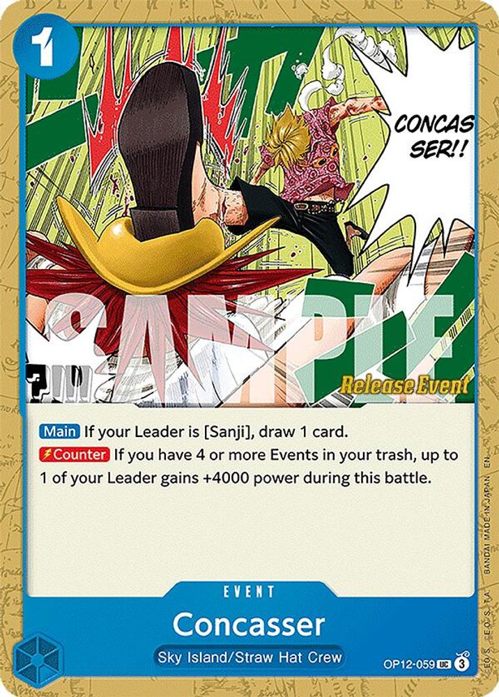 Concasser (OP12-059) Release Event Cards