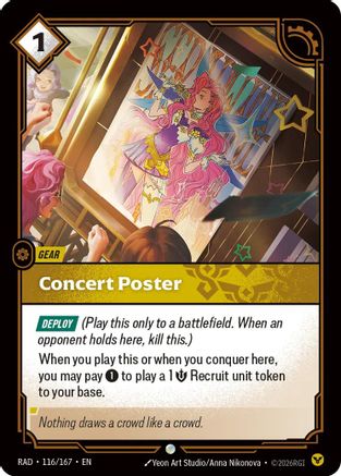 Concert Poster (116) - Radiance
