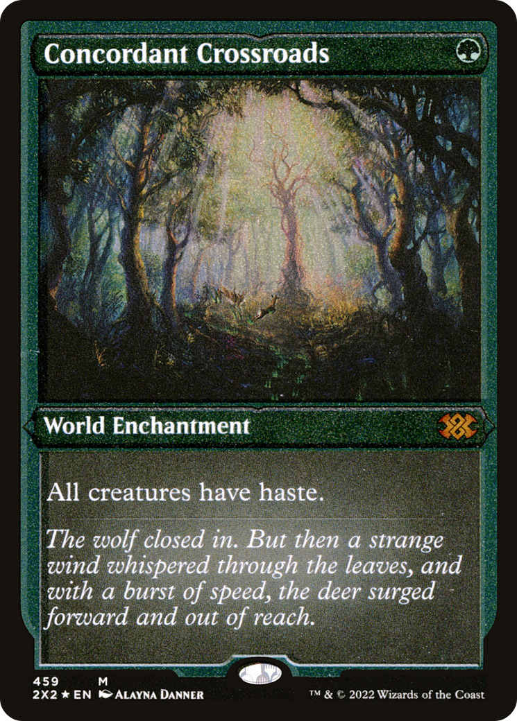 Concordant Crossroads (459) Etched Foil - Double Masters 2022