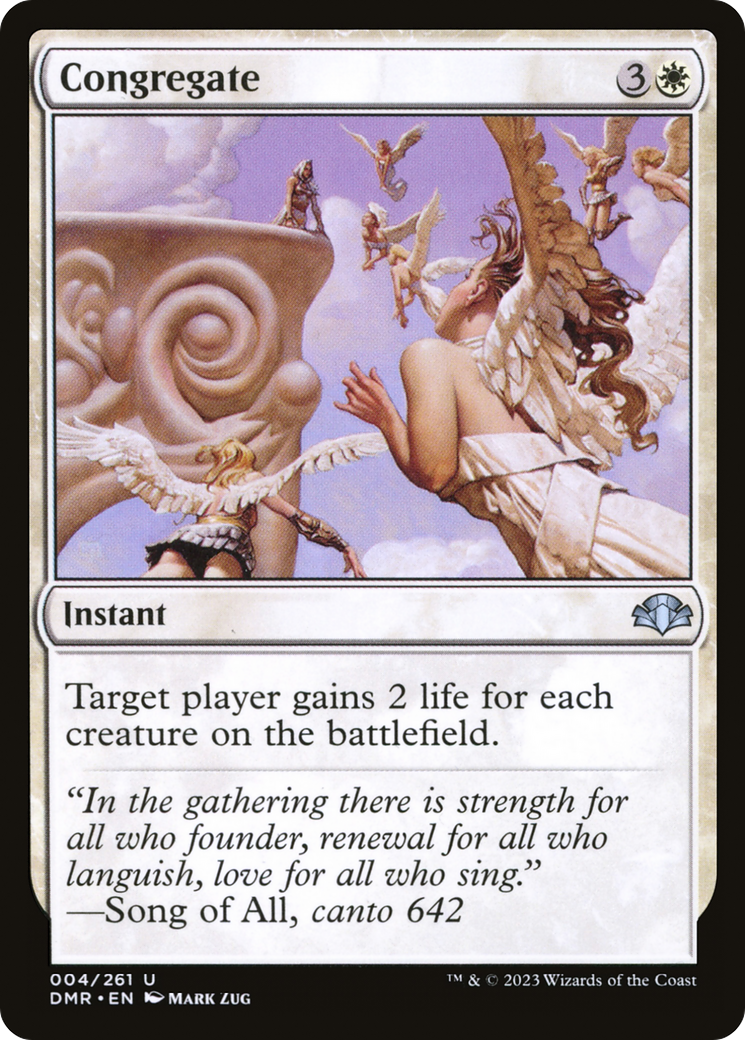 Congregate (004) - Dominaria Remastered Foil