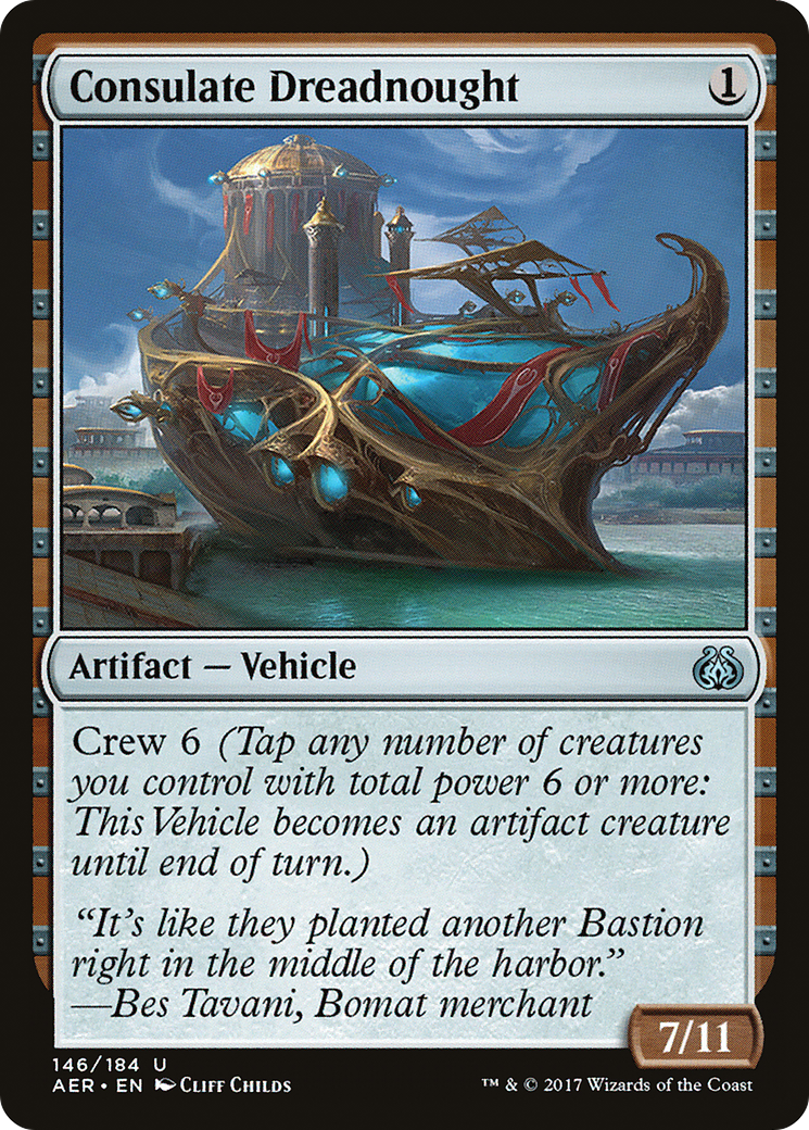 Consulate Dreadnought (146) Foil - Aether Revolt