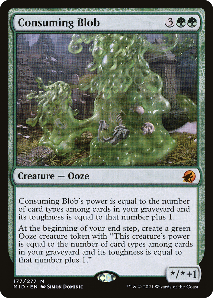 Consuming Blob (177) - Innistrad: Midnight Hunt Foil