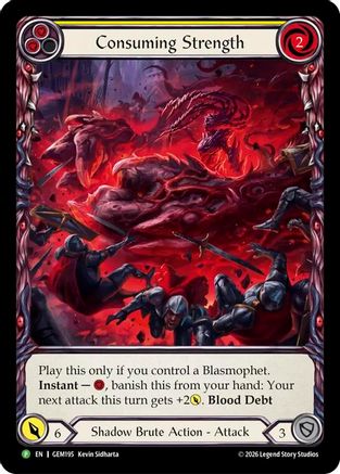 Consuming Strength (Micro Text) (GEM195) - GEM Pack