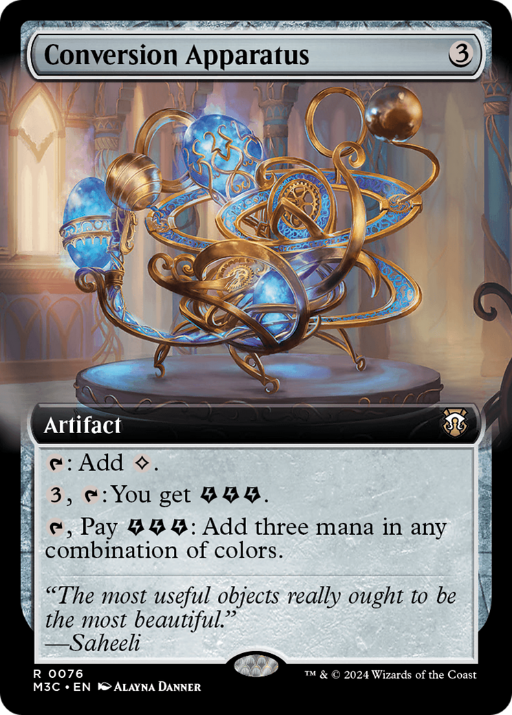 Conversion Apparatus (Extended Art) (076) - Commander: Modern Horizons 3
