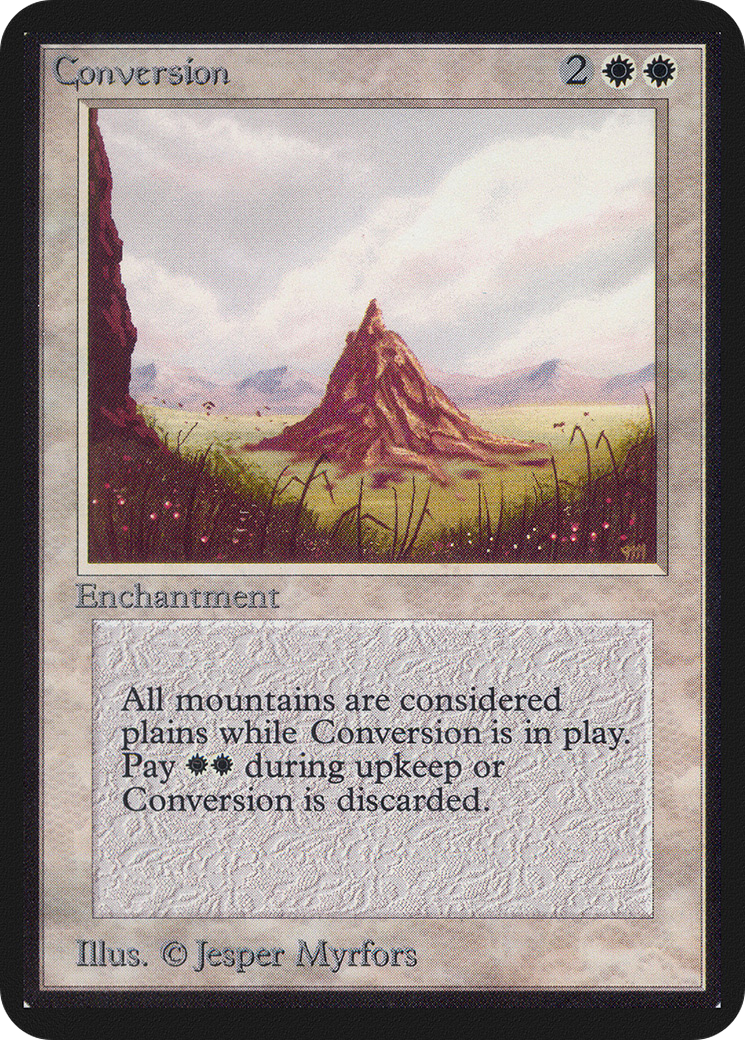 Conversion - Limited Edition Alpha