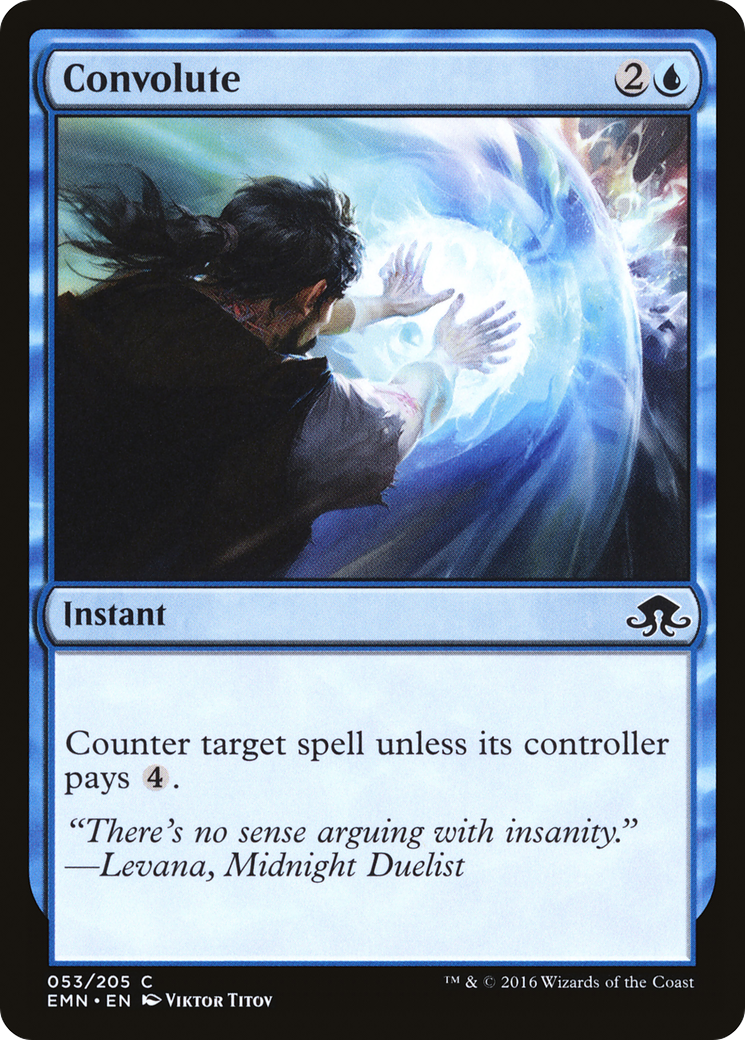 Convolute (053) Foil - Eldritch Moon