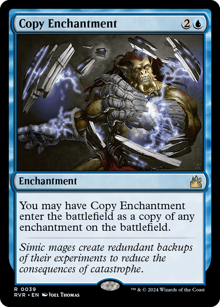 Copy Enchantment (039) Foil - Ravnica Remastered