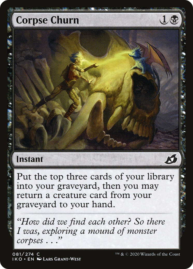 Corpse Churn (081) - Ikoria: Lair of Behemoths Foil