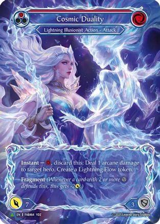 Cosmic Duality (Marvel) (FAB464) Cold Foil - Flesh and Blood: Promo Cards