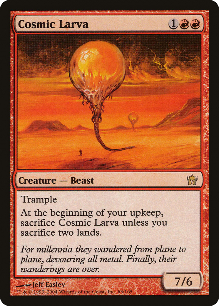 Cosmic Larva (063) Foil - Fifth Dawn