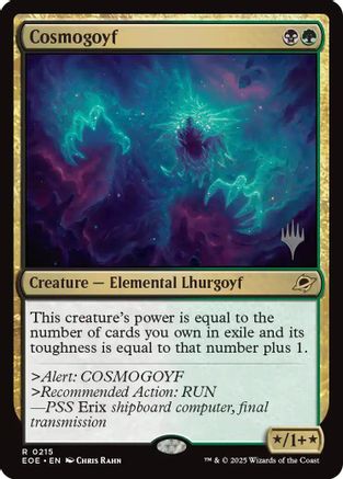 Cosmogoyf (Promo Pack) (215) Foil - Edge of Eternities