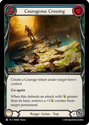 Courageous Crossing (Blue) (PEN086) - Compendium of Rathe