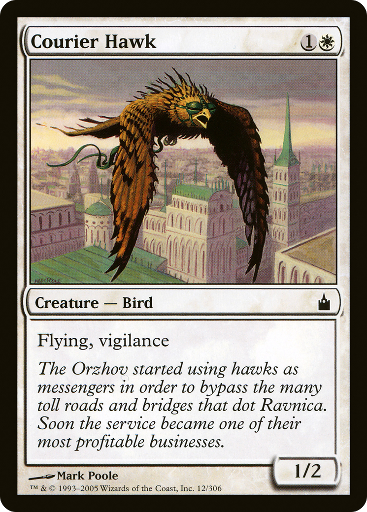 Courier Hawk (012) Foil - Ravnica: City of Guilds
