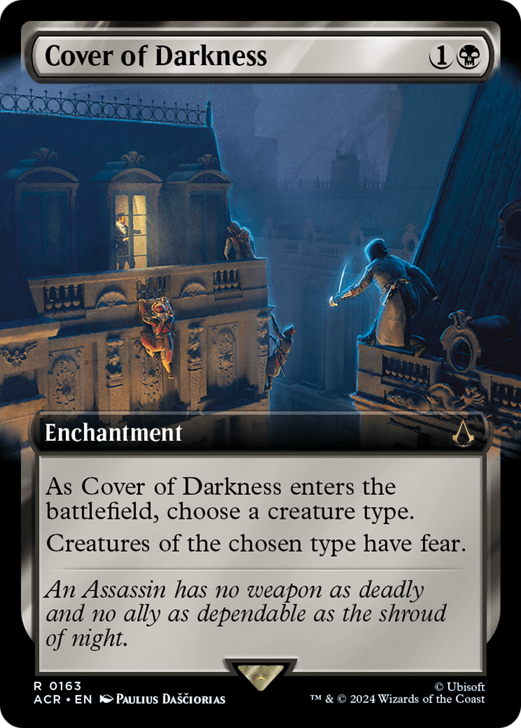 Cover of Darkness (Extended Art) (163) Foil - Assassin's Creed