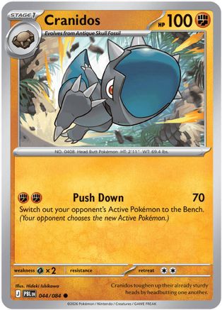 Cranidos (44) - Pitch Black
