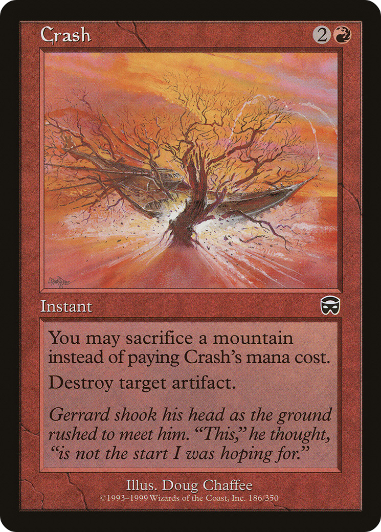 Crash (186) - Mercadian Masques