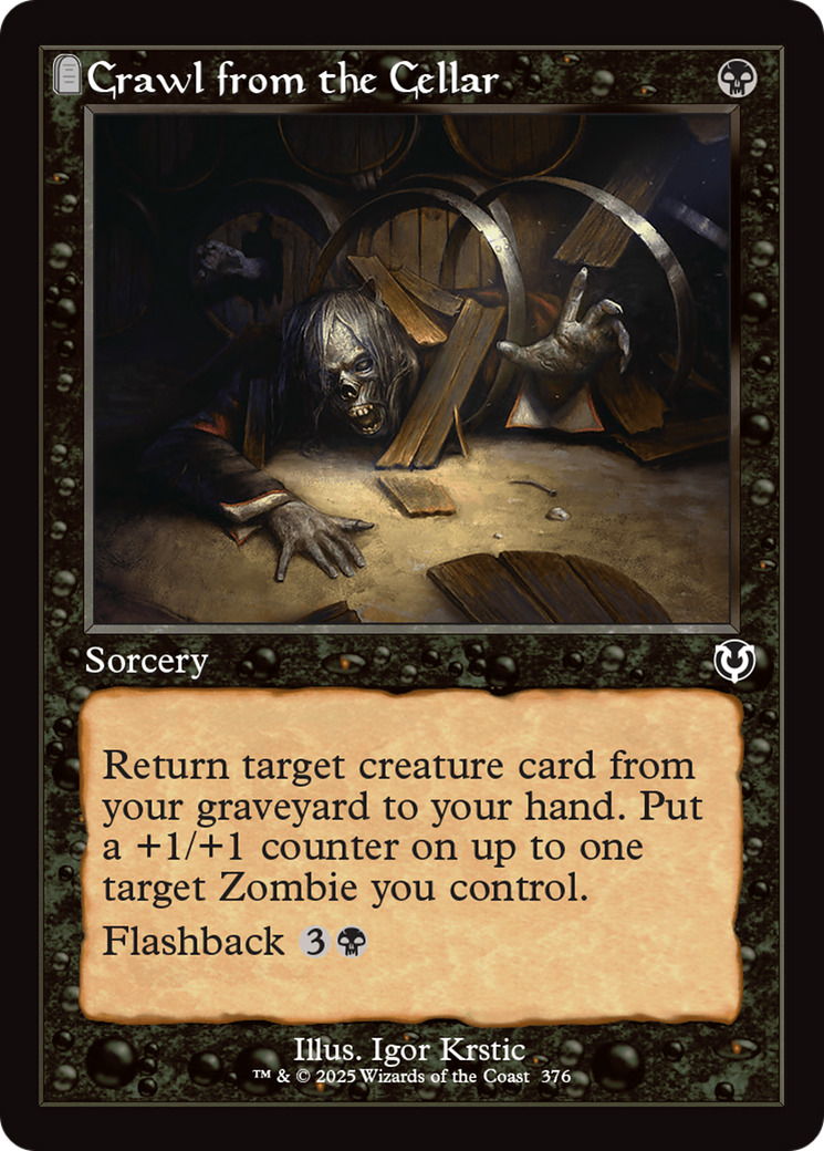 Crawl from the Cellar (Retro) (376) - Innistrad Remastered