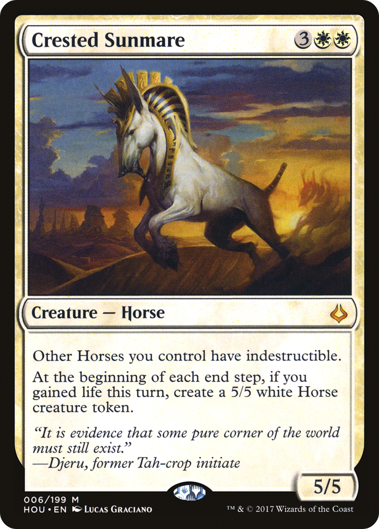 Crested Sunmare (006) - Hour of Devastation Foil