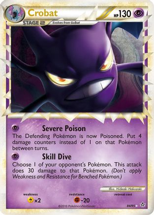 Crobat (Prime) (84) Holofoil - Unleashed