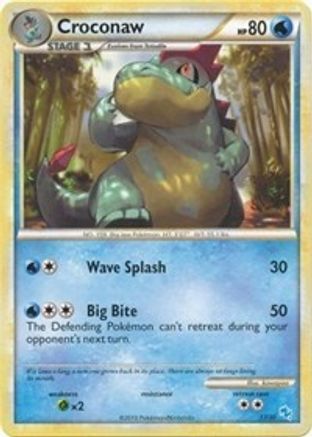 Croconaw (17) - Trainer Kit: Gyarados & Raichu