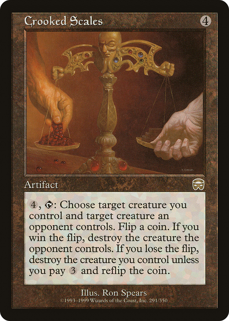 Crooked Scales (291) Foil - Mercadian Masques