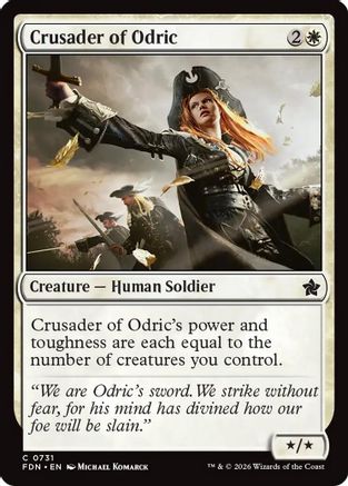 Crusader of Odric (731) - Foundations