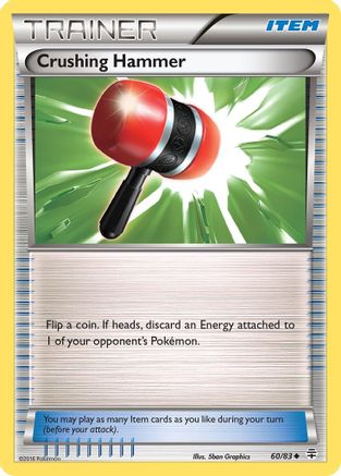 Crushing Hammer (60) Reverse Holofoil - Generations
