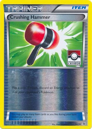 Crushing Hammer (Pokemon League) (34) Reverse Holofoil - League & Championship Cards