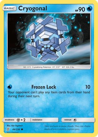 Cryogonal (46) Reverse Holofoil - Unified Minds