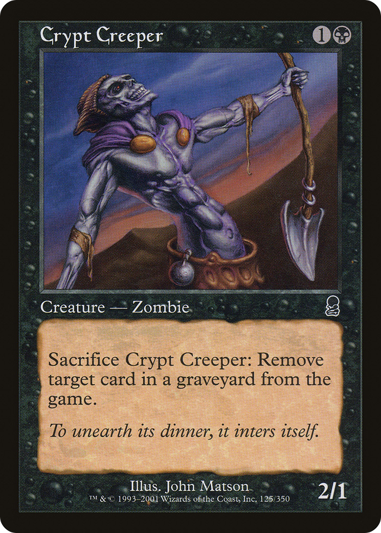 Crypt Creeper (125) Foil - Odyssey
