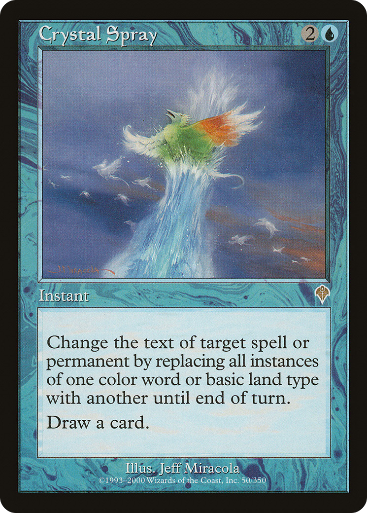 Crystal Spray (050) Foil - Invasion