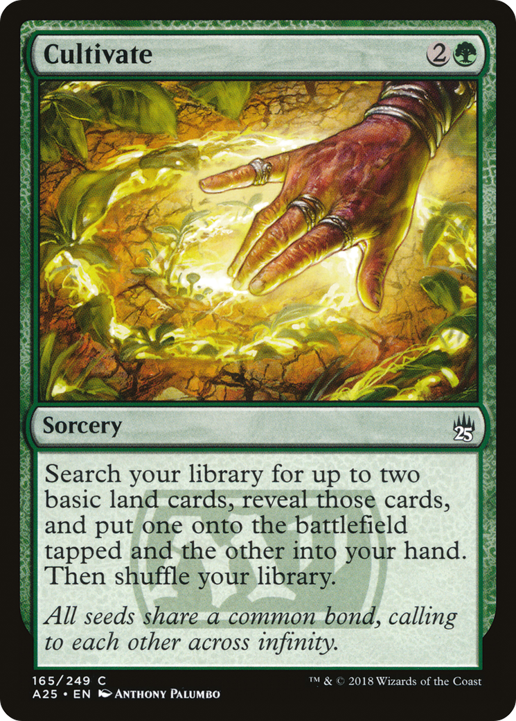 Cultivate (165) Foil - Masters 25