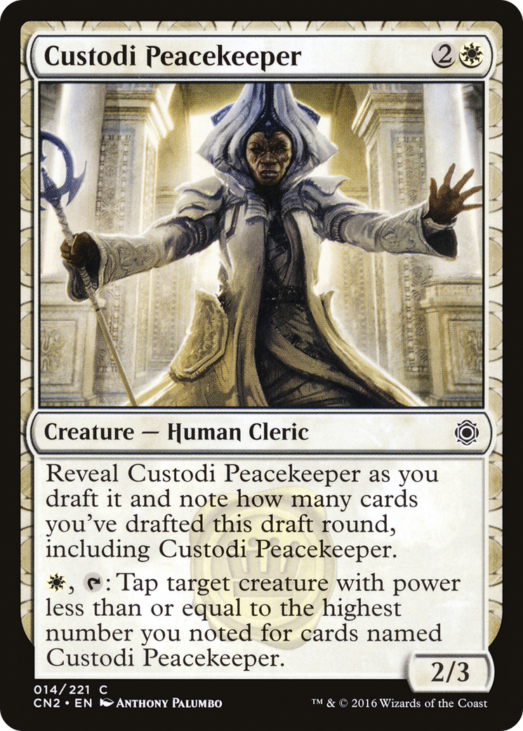 Custodi Peacekeeper (014) - Conspiracy: Take the Crown