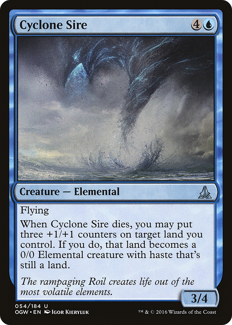 Cyclone Sire (054) Foil - Oath of the Gatewatch