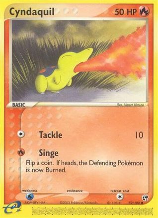 Cyndaquil (59) Reverse Holofoil - Sandstorm