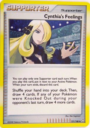 Cynthia's Feelings (Cosmos Holo) (131) Holofoil - Miscellaneous Cards & Products