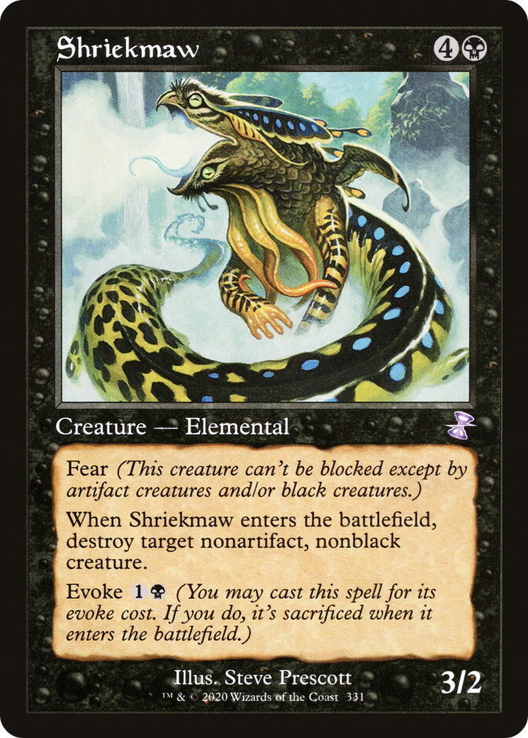 Shriekmaw (Retro) (331) Foil - Time Spiral Remastered