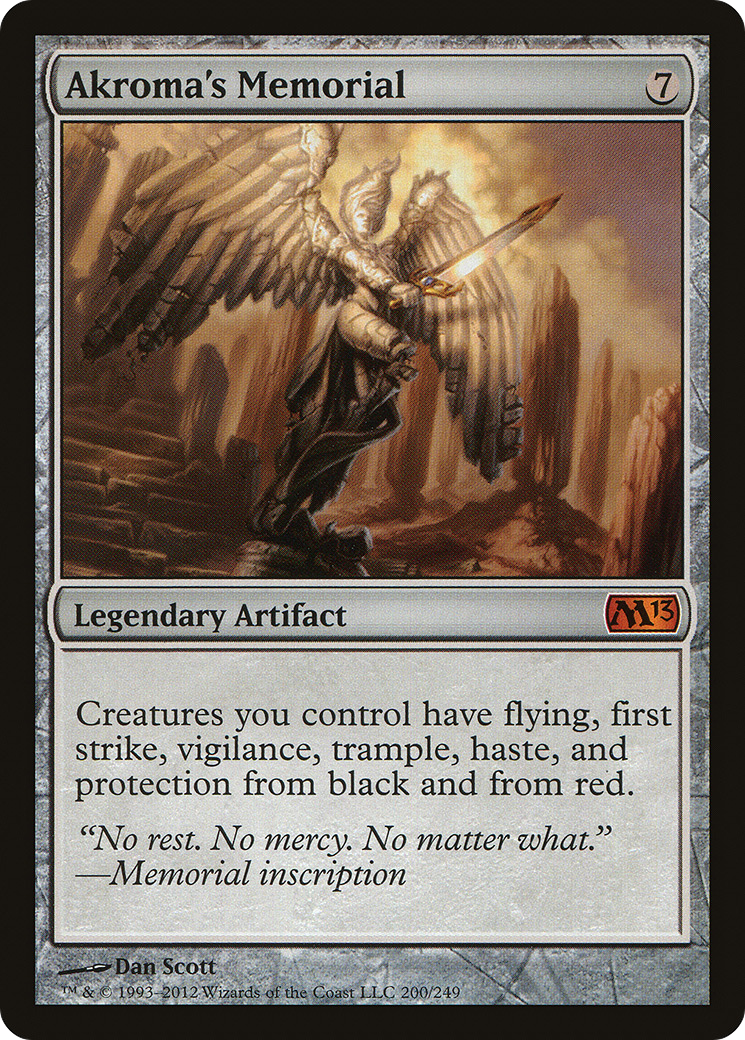 Akroma's Memorial (200) Foil - Magic 2013
