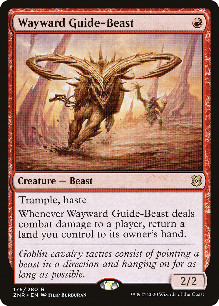 Wayward Guide-Beast (176) - Zendikar Rising