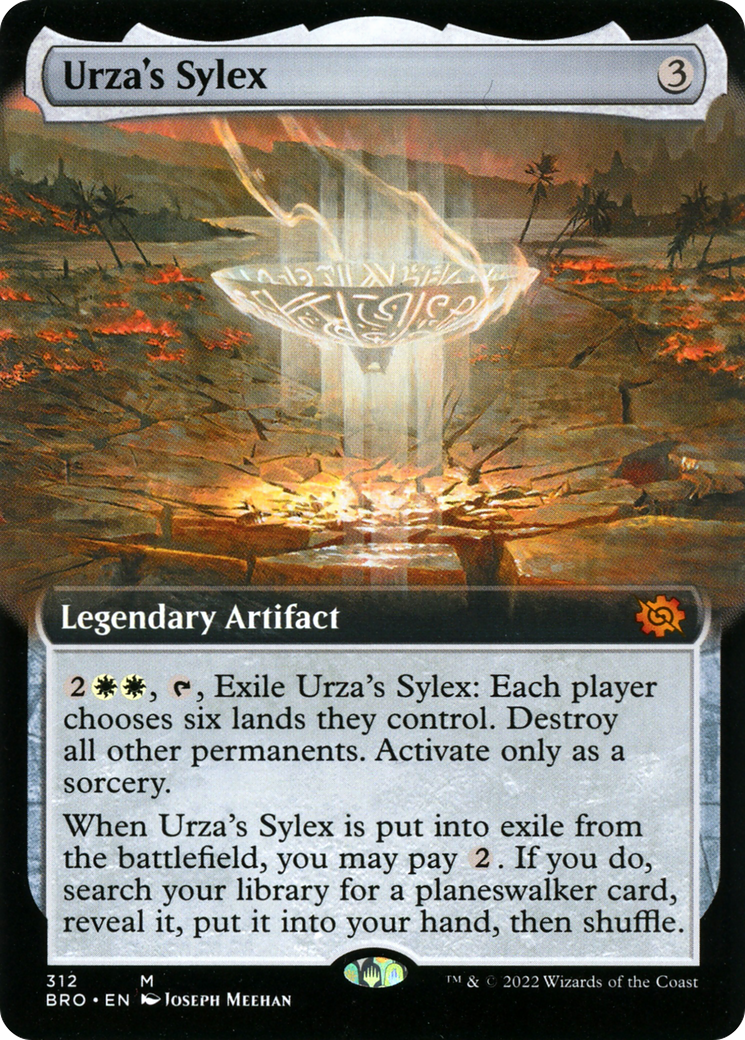 Urza's Sylex (Extended Art) (312) - The Brothers' War