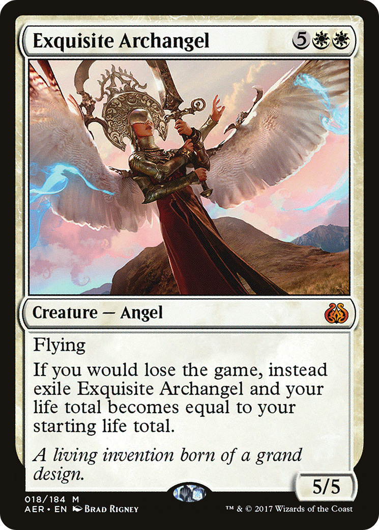 Exquisite Archangel (018) Foil - Aether Revolt
