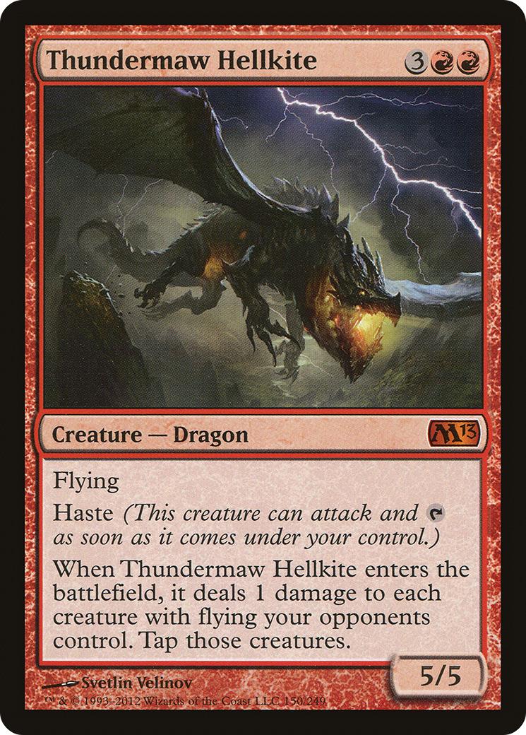 Thundermaw Hellkite (150) - Magic 2013