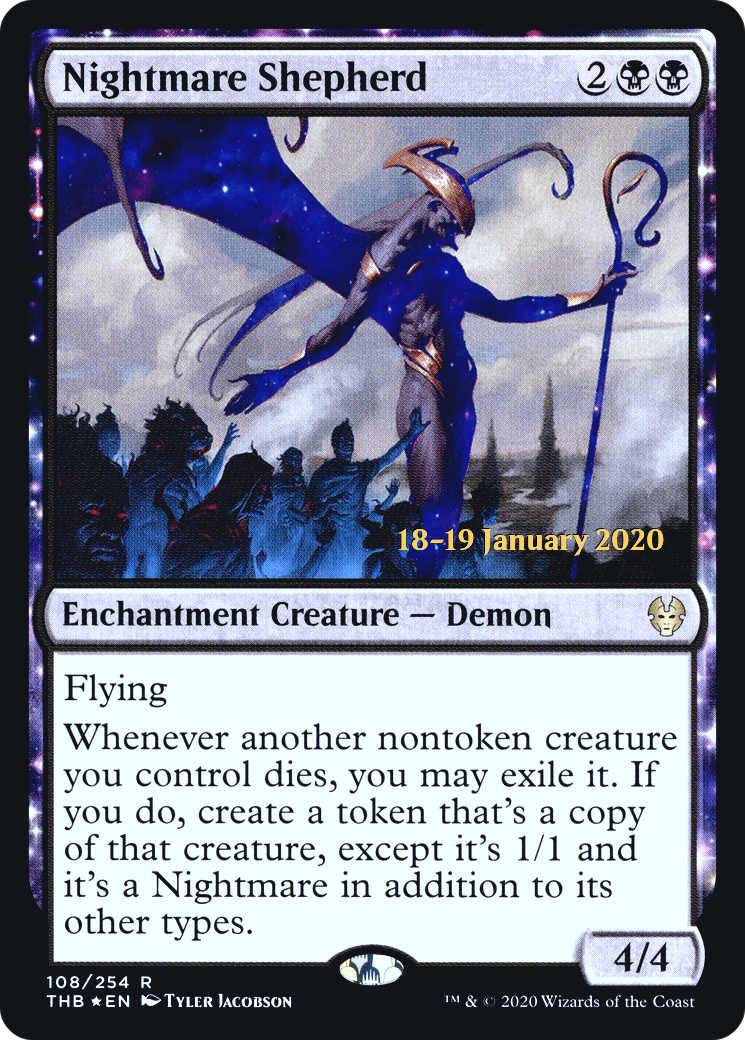 Nightmare Shepherd (108s) Foil - Theros Beyond Death Promos