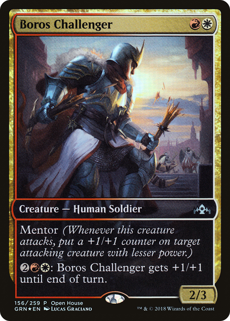 Boros Challenger (156) Foil - Guilds of Ravnica Promos