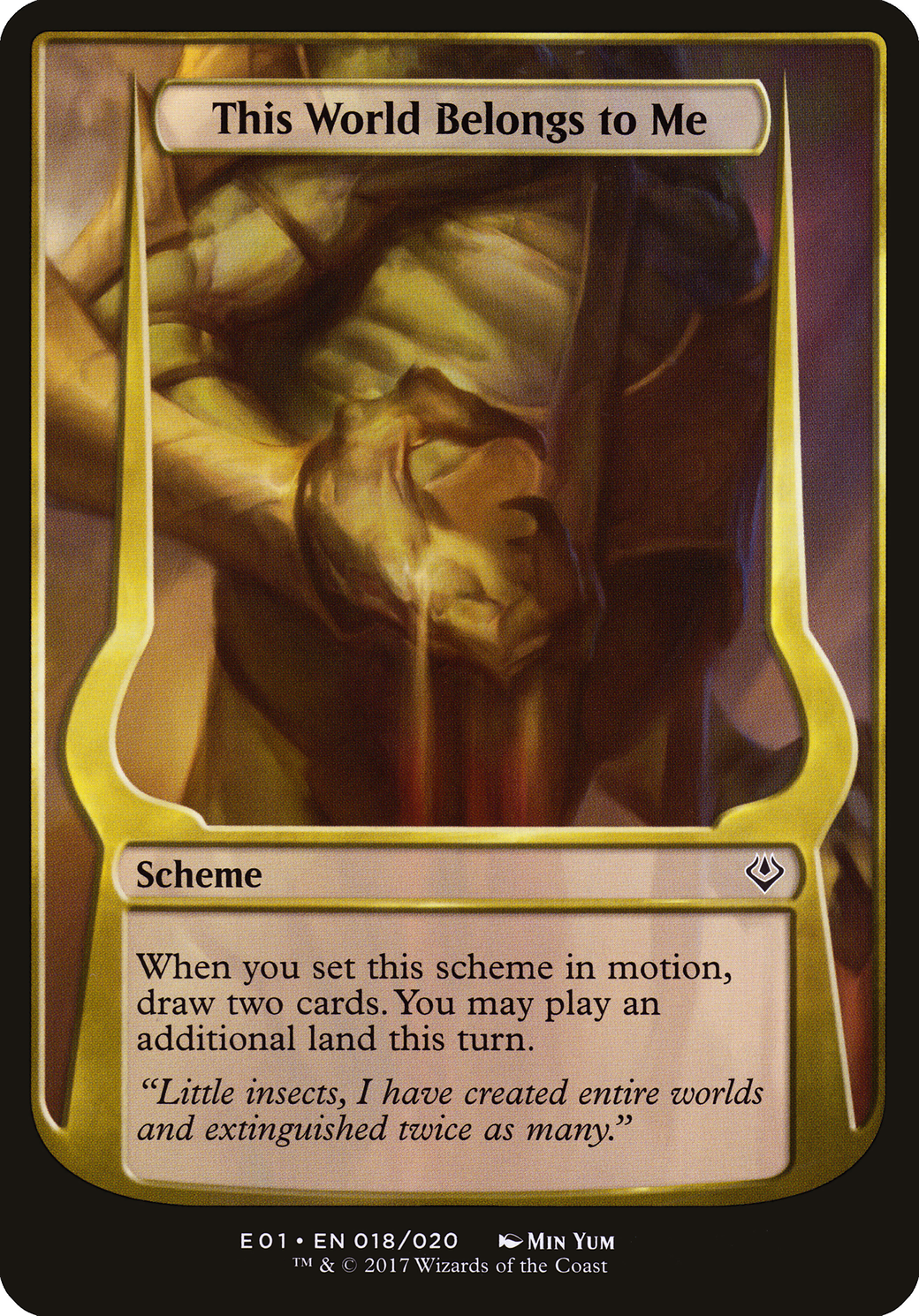 This World Belongs to Me (Archenemy: Nicol Bolas) (018) - Archenemy: Nicol Bolas Schemes