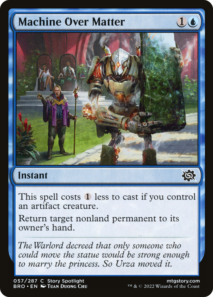 Machine Over Matter (057) Foil - The Brothers' War