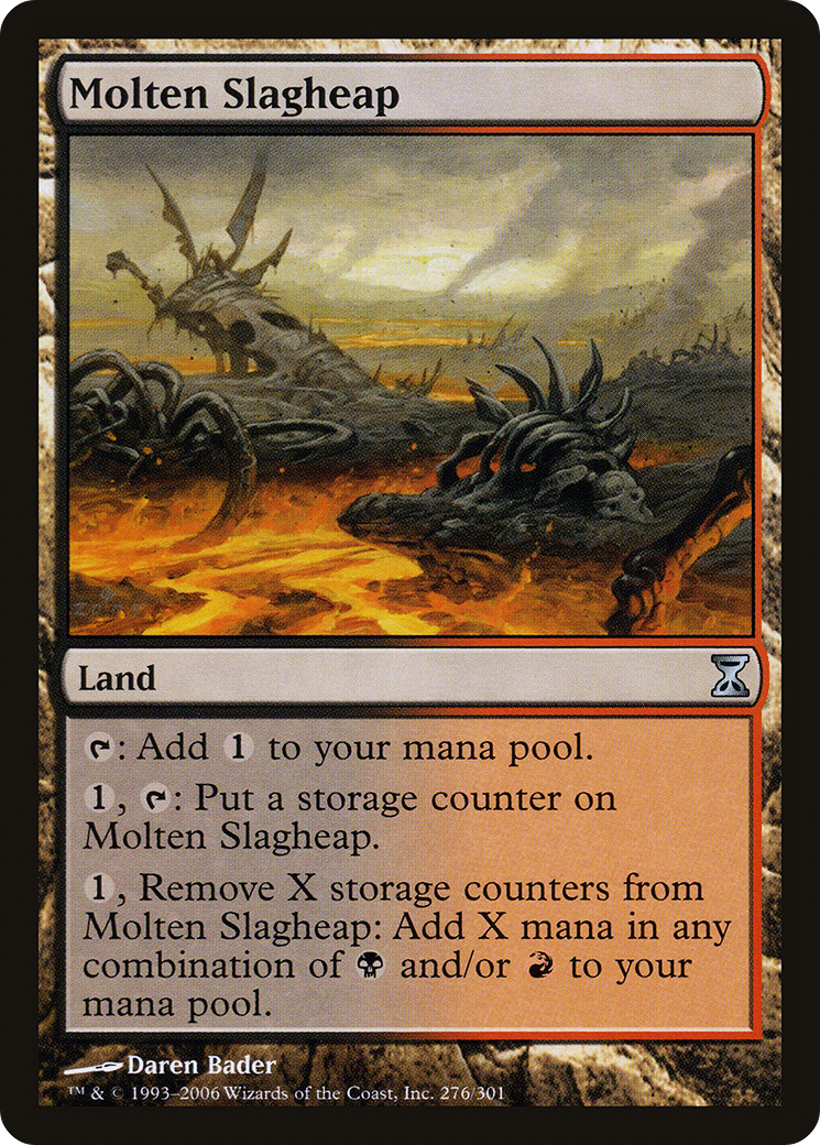 Molten Slagheap (276) Foil - Time Spiral