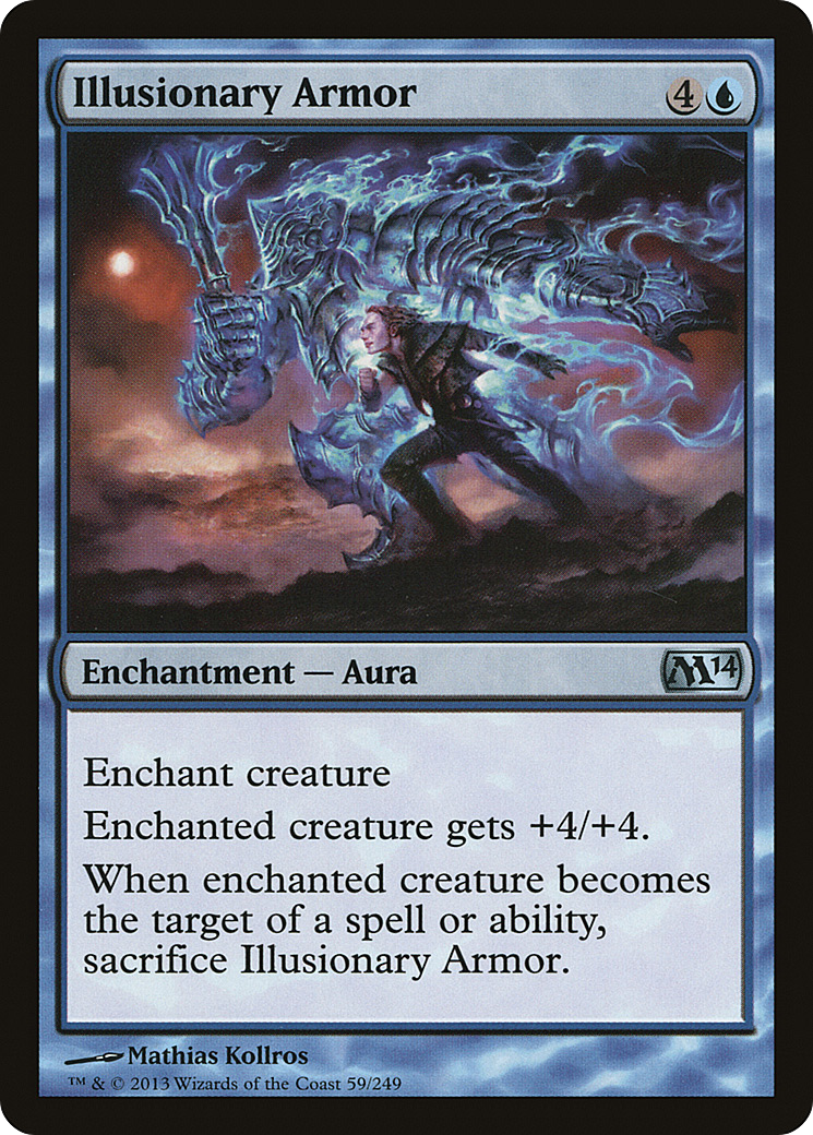 Illusionary Armor (059) Foil - Magic 2014