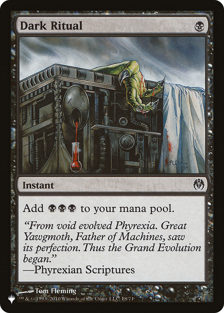 Dark Ritual (DDE-18) - The List