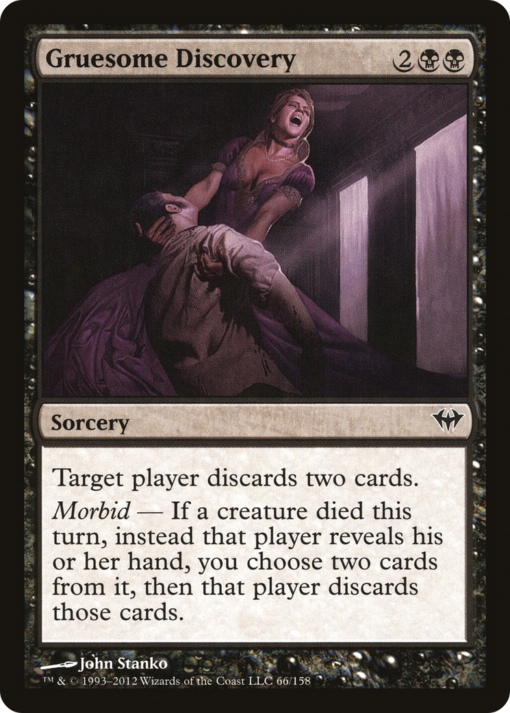 Gruesome Discovery (066) Foil - Dark Ascension